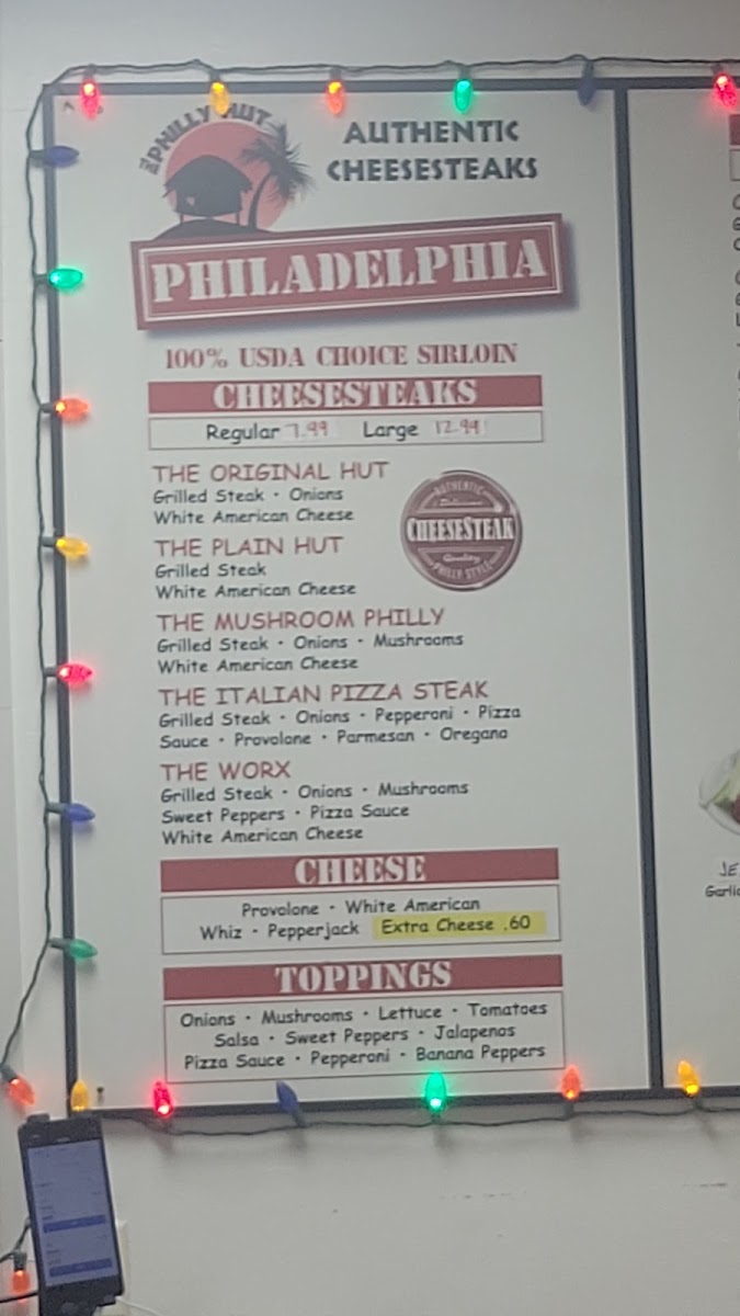 Menu The Philly Hut-10