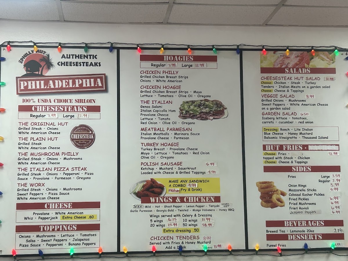 Menu The Philly Hut-4